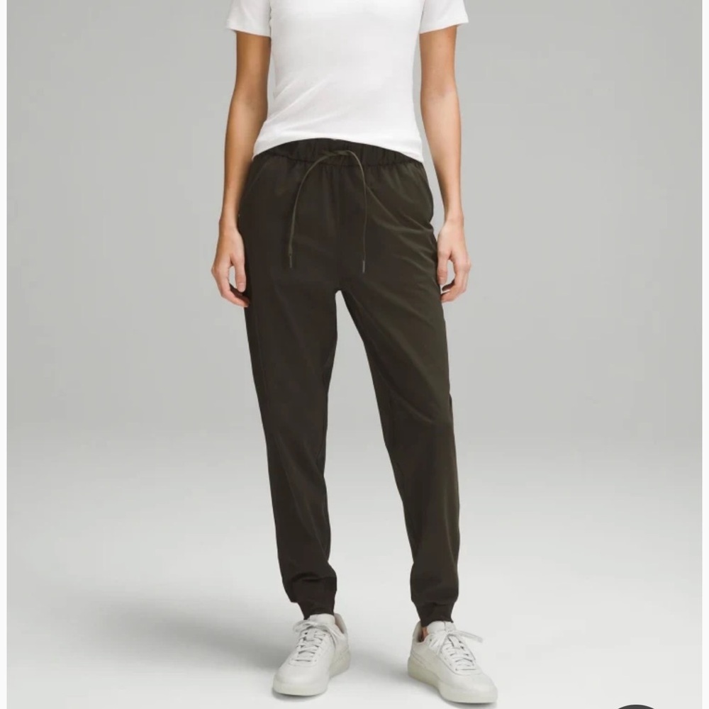 lululemon athletica Olive Green Track Joggers